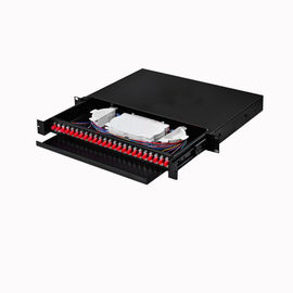Beli ODF Patch Panel Patch Cord, SC / FC / ST / LC Penyambungan 24 Port Fiber Optic Patch Panel online manufacture