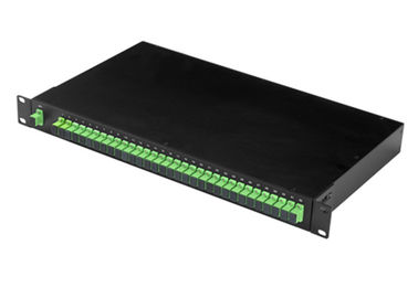 Beli 1U 19 '' Rak Jenis PLC Splitter Serat Optik 1x32 Dengan Konektor SC Stabilitas Tinggi online manufacture