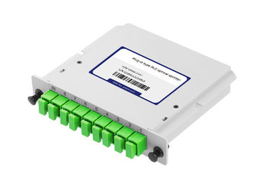 Beli Single Mode Fiber Optic Splitter 1 In 8 Out Dengan Jumlah Saluran Tinggi online manufacture