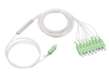 Beli Miniatur Serat Optik Splitter 1x8 Mini Jenis PLC Dengan Konektor SC online manufacture