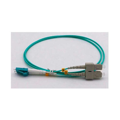 Beli 5m Panjang 50/125 Multimode Fiber Duplex Patch Cord untuk Aplikasi Ethernet Berkecepatan Tinggi online manufacture