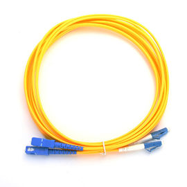 Beli Duplex Fiber Optic Patch Cord / Sc Lc Kabel Multimode Fiber Optic Patch online manufacture