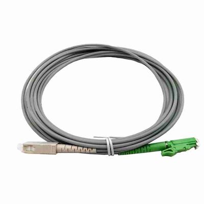 Beli E2000 ke SC FC Armored Fiber Optic Patch Cord Green Color Stainless Steel Cable online manufacture
