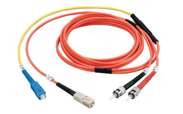 Beli Kabel Patch Serat Optik SC / ST 62.5 / 125 MM Mengkondisikan Kabel Single Mode G652D online manufacture