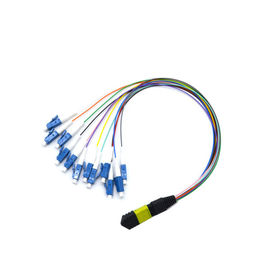 Beli 12 Konektor Serat Kabel MTP MTP Kabel Serat Om2 Menghubungkan Kaset Serat Mpo online manufacture