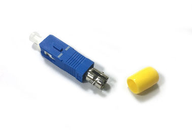 Beli SC / PC Pria Ke ST / PC Perempuan Adapter Transfer Serat Optik Dengan Port Logam ST online manufacture