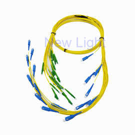 Beli Simplex Lc Lc Patch Cord / Duplex Fiber Optic Uniboot Single Mode Fiber Optic Patch Cord online manufacture