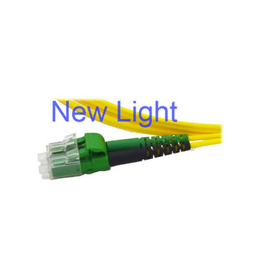 Beli LC-LC Connector PVC/LSZH Optical Fiber Patch Cord dengan panjang yang dapat disesuaikan untuk jaringan dengan kepadatan tinggi online manufacture