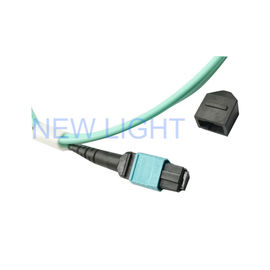 Beli Kabel MTP Ke LC Wanita 8 Strand OM3 50uM Plenum 18 '' Kabel Pelarian MTP 2mm online manufacture