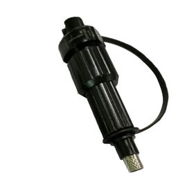 Beli SC IP68 Tahan Air Konektor Hitam Kabel Serat Optik Patch Untuk Aplikasi Luar Ruangan online manufacture