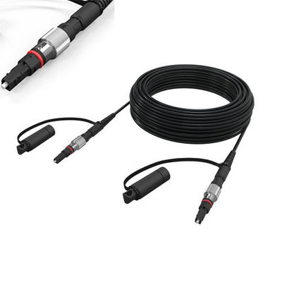 Beli Waterproof IP67 Single Mode G657A1 Fiber Optic Patch Cord dengan panjang gelombang 1310nm untuk aplikasi luar ruangan online manufacture