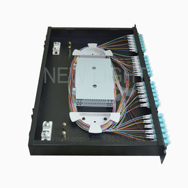Beli 12 24 48 96 Port Distribusi Serat Optik Bingkai / Panel Distribusi Serat Optik online manufacture