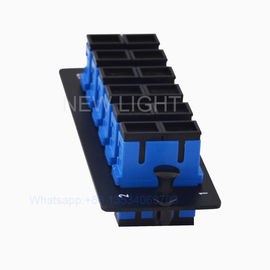 Beli Panel Pemasangan Dinding Serat Optik Patch LC / SC / ST / FC / E2000 Port online manufacture