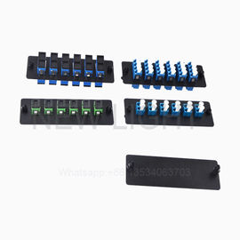 Beli LC SC ST FC E2000 Panel Patch Serat Optik 48 Port Fiber Patch Panel Enclosure online manufacture