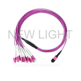 Beli Kabel Multi Fiber Industri Dengan Konektor MTP / MPO Gaya MTP / MPO online manufacture
