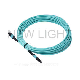 Beli 3,2 Mm Putaran MPO MTP Kabel, LSZH Jacketed MPO / MTP Connector Interface Cord Patch online manufacture