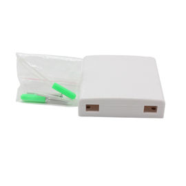 Beli 2 Port Optical FTTH Termination Box Dengan Shield / Box Mini Terminal Indoor online manufacture