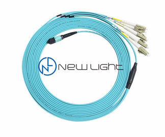Beli 8F MPO Ke LC MM 50 / 125um Kabel PVC 3.0mm MPO MTP online manufacture