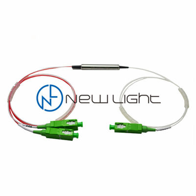 Beli Multiplexer Pembagian Panjang Gelombang WDM Fiber Optik SC APC dengan Kehilangan Sisipan Rendah, Isolasi Tinggi, dan Desain Kompak online manufacture