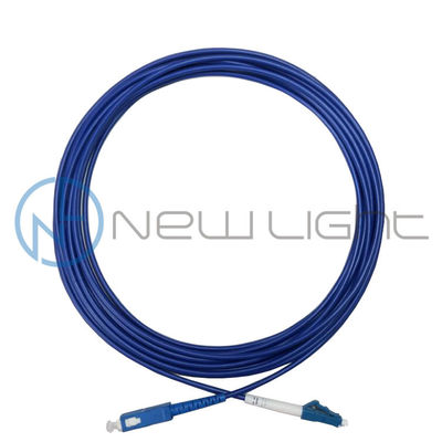 Beli SC APC ke LC Anti-Rat Metal Steel Fiber Optic Patch Cord dengan G652D Core Armored Cable online manufacture