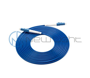 Beli LC LC 2mm Logam Baja Lapis Baja Dalam Ruangan FTTH Kabel Serat Optik Patch online manufacture