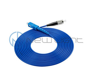 Beli 10 Meter SC FC Fiber Ke Rumah 3mm Fiber Optic Patch Panel online manufacture