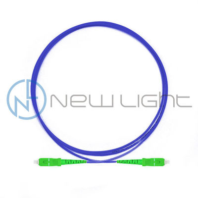 Beli Simplex SC APC Armored Fiber Optic Patch Cord dengan Panjang yang Disesuaikan dan Perlindungan Anti Gigitan Tikus online manufacture