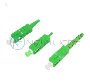 Beli Kehilangan Pengembalian yang Tinggi APC Single Mode 0.9 / 2.0 / 3.0 Konektor Fiber Optic SC online manufacture