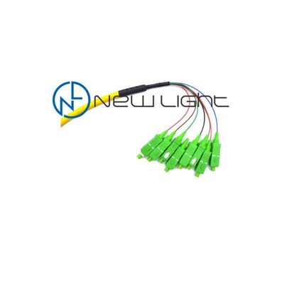Beli Fan Out Single Mode 1m SC / UPC Loose Tube Pigtail LSZH online manufacture