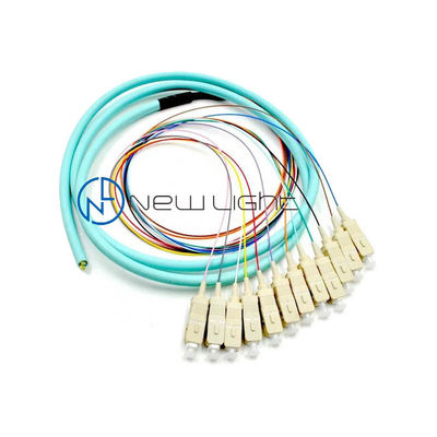 Beli FTTX SC Simplex LSZH 1m Tight Buffered Fiber Optic Pigtail dengan Diameter 0,9mm untuk penggunaan dalam ruangan online manufacture