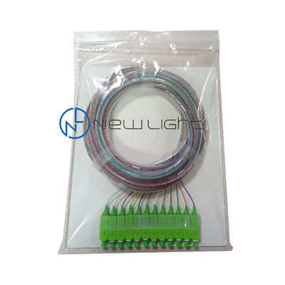 Beli OS2 Mode Tunggal OFNR OFNP SC APC Pigtail Serat Optik 1310nm online manufacture