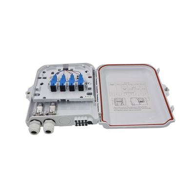 Beli ABS 8 Core Kaset PLC Splitter Network Termination Box Wall Mountable online manufacture