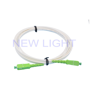 Beli 2.8mm Simplex PVC SC / E2000 / FC / ST Fiber Patch Cord Multimode online manufacture