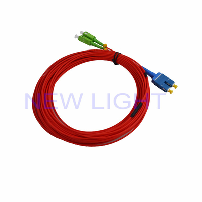 Beli RoHS SC Uniboot Multimode Fiber Optic Patch Cord LSZH 2.0 Mm online manufacture