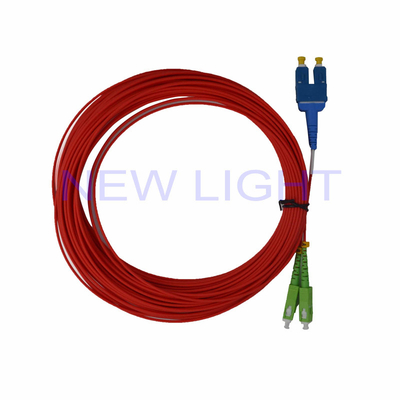 Beli SC / Lc Ke Lc Multimode Duplex Fiber Optic Patch Cable LSZH 3M disesuaikan online manufacture