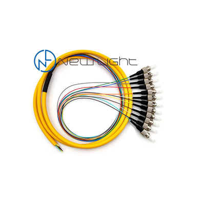 Beli LSZH 12 Warna FC UPC / APC 1M Kode Warna Kabel Patch Serat Optik online manufacture