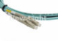 Kabel Patch Serat Optik Duplex 50/125 Multimode, Daya Tahan yang Baik LC TO SC Patch Cord