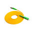 FC APC Kuning Serat Optik Kabel Patch Single Mode Simplex 3.0 Kabel Simplex Core