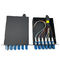 12 Core MPO MTP Ber Modul Kaset Optik Single Mode Untuk 19 &quot;Kotak Distribusi 1U
