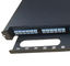 Hitam LC Masukkan Duplex Fiber Optic Patch Panel 24 Port Untuk Kotak Distribusi 1U