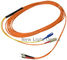 Duplex 62.5 / 125 Kabel Patch Serat Optik / Kabel Pengambilan Mode Serat Optik