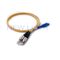 LSZH 2.0 Mm Duplex Kabel Serat Optik G657A1 SC / E2000 / FC / ST