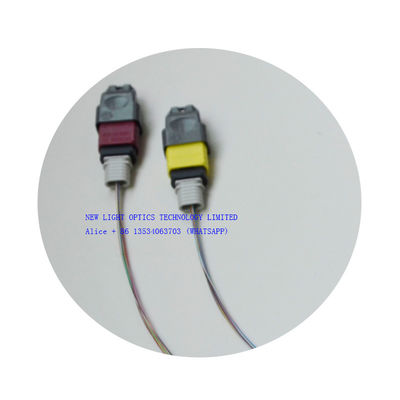 Kabel MPO MTP 24 Serat dengan LSZH Jacket dan OM4 Multimode Strands untuk Data Center Berkecepatan Tinggi