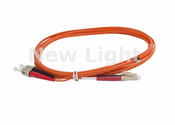 Kabel Patch Serat Optik Multimode LC-ST Diameter 2.0mm Tautan Transmisi Data Berkecepatan Tinggi
