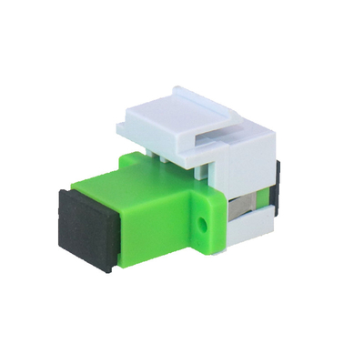 Adaptor serat optik mode tunggal SC Simplex untuk luar ruangan / dalam ruangan