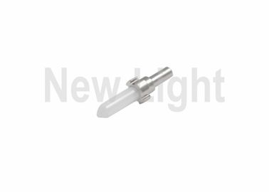 SC APC Langkah Fiber Optic Ceramic Ferrule Anti Erosi / Anti Aging Dengan Flange