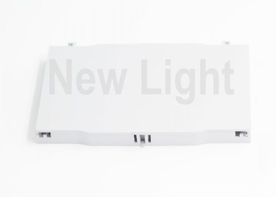 ABS Material FTTH Fiber Optic Termination Box dengan kapasitas 12 inti untuk Indoor Fiber Optic Splice Tray