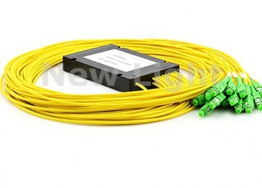 1 × 16 Fiber Optic PLC Splitter, Single Mode Fiber Splitter Dengan Konektor SC / UPC