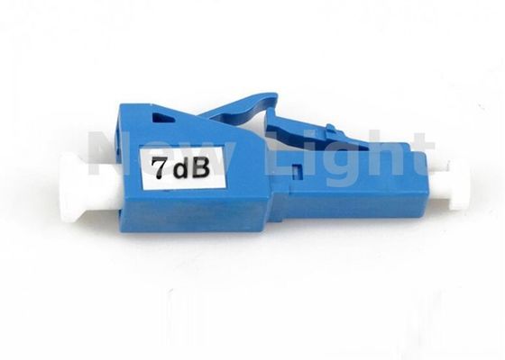 7dB LC UPC Variable Fiber Optic Attenuator dengan Konektor Wanita ke Pria untuk Sistem CATV