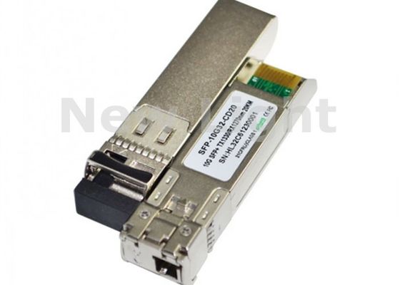 Single Fiber Channel 10G BiDi SFP+ Transceiver dengan Jarak Transmisi 20KM untuk Gigabit Ethernet